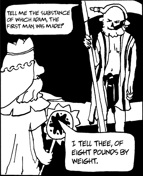 comic panel-Salomon and Saturn